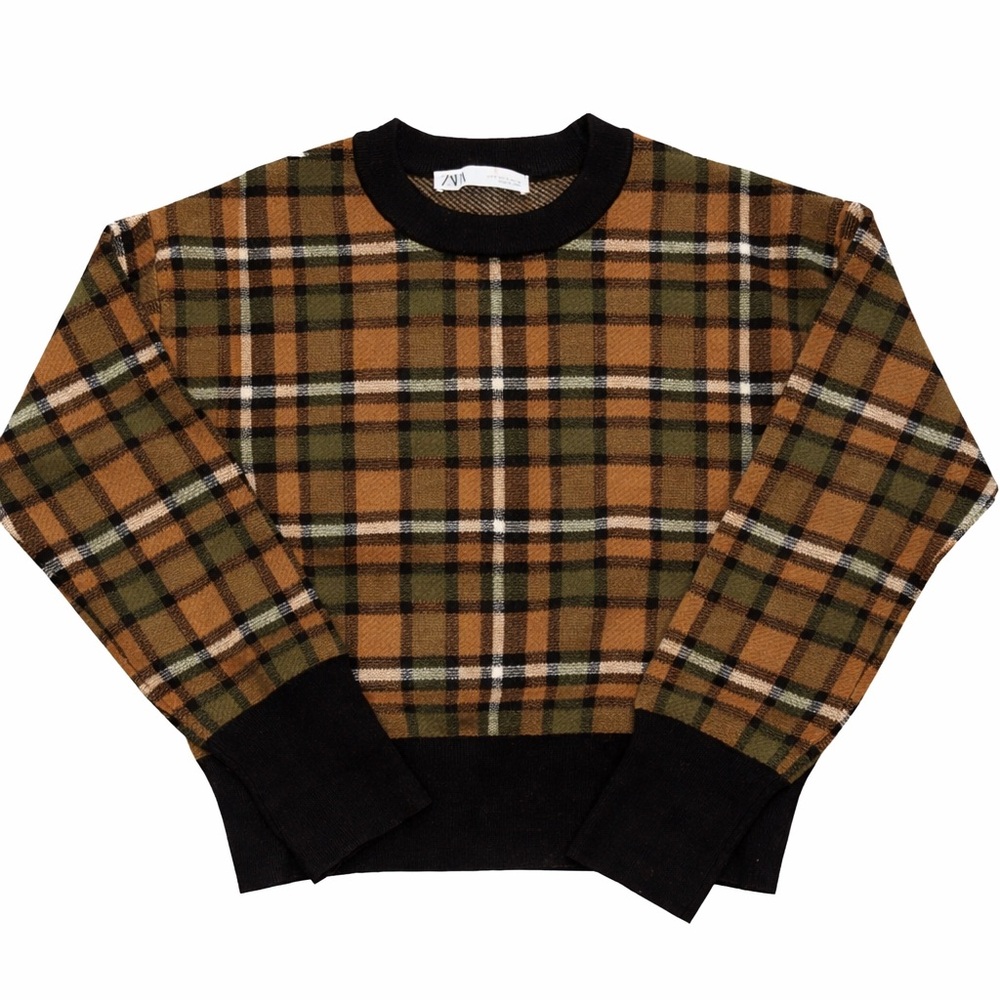 Women’s Plaid Sweater